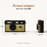 Appareil photo TimeLens® Pop Edition 80's Gold | Fleux | 19