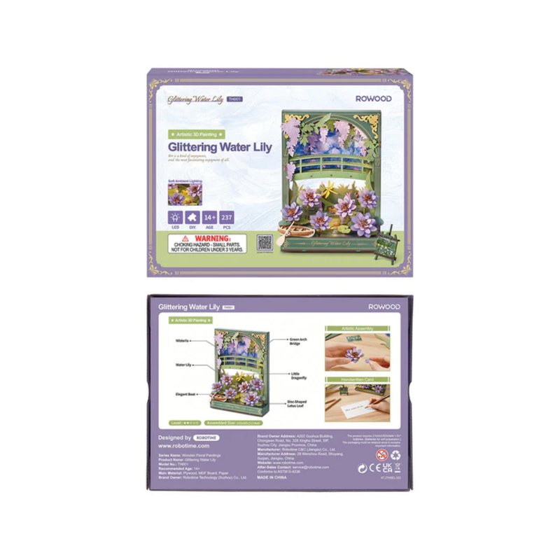 Puzzle 3D - Nénuphar scintillant