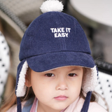 Chapka Velours Take it easy Bleu | Fleux | 11