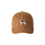 Casquette Baseball Velours côtelé Beagle - Tan | Fleux | 3