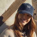 Casquette Velours Take it easy Bleu | Fleux | 12