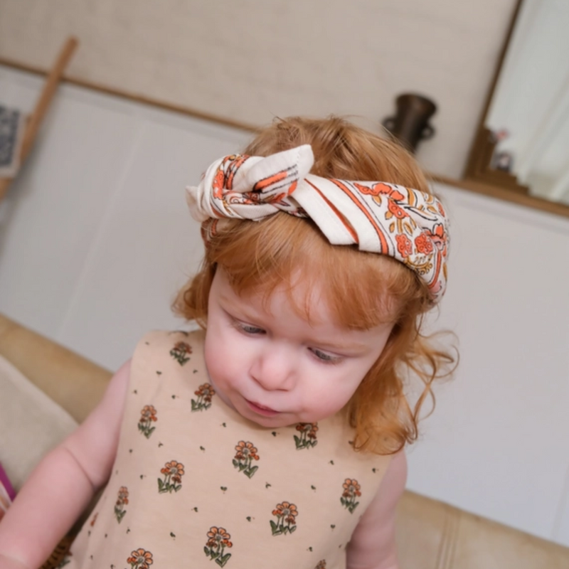 Foulard Delhi Kid Brique