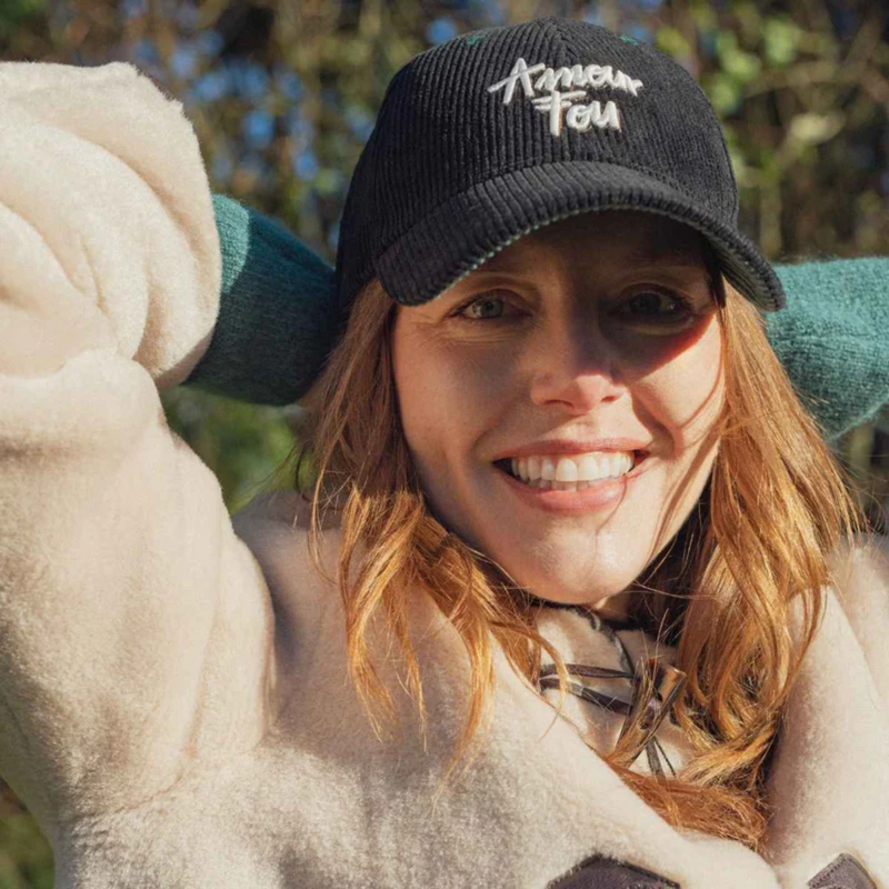 Casquette Velours Amour Fou Adulte