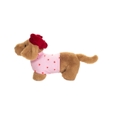 Peluche Teckel femelle Amelie | Fleux | 4