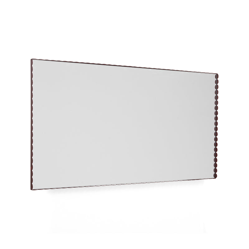 Miroir Arcs Rectangle - 133 x 72 cm - Bordeaux