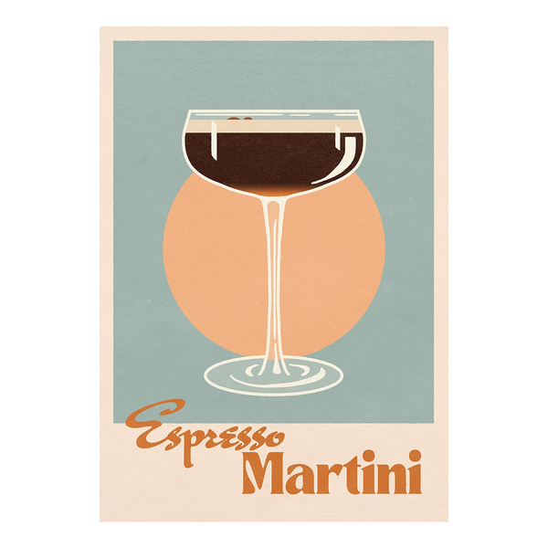 Espresso Martini Poster - A3 