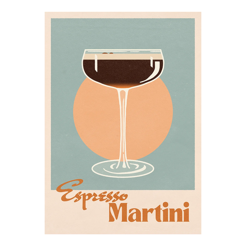 Espresso Martini Poster - A3 