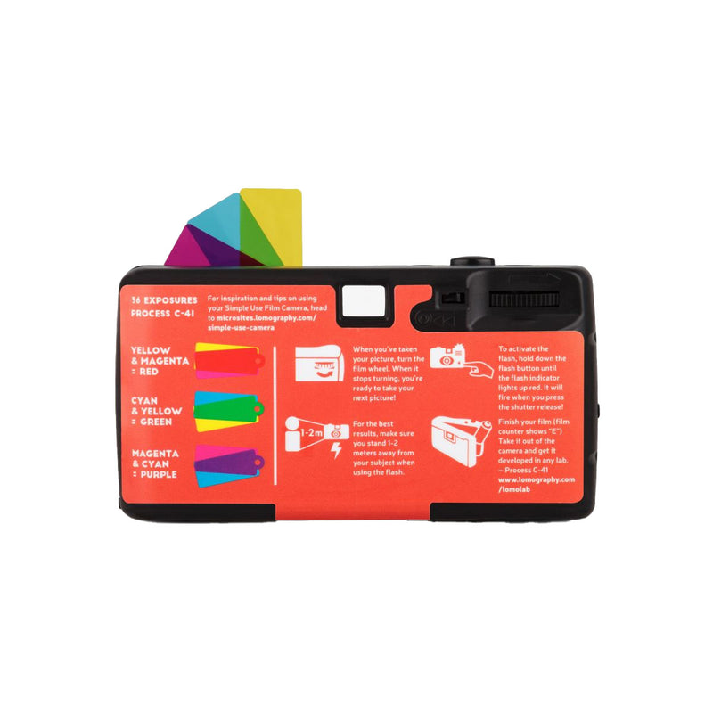 Color Disposable Camera 35mm 400 ISO Lomography Flux – Fleux