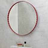 Miroir Arcs Rond - Ø 60 cm - Rouge | Fleux | 12