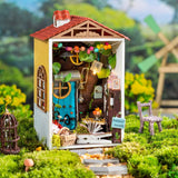 Kit DIY Maison Miniature Borrowed Garden | Fleux | 5