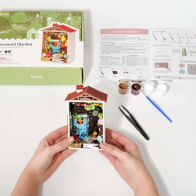 Kit DIY Maison Miniature Borrowed Garden
