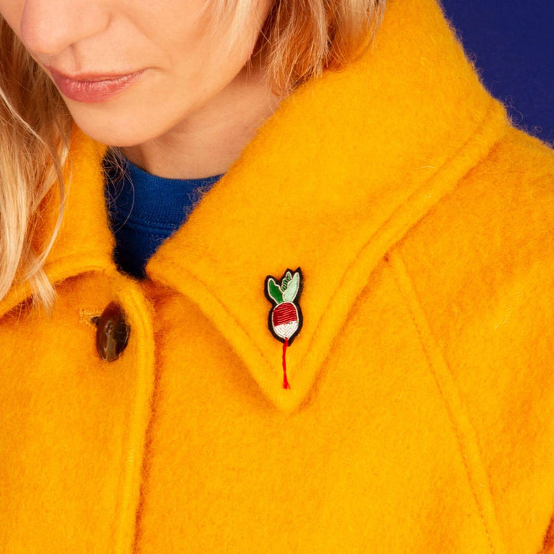Little Radish Brooch