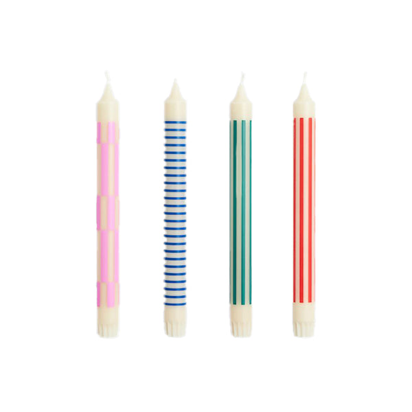 Set of 4 Crisp Mix Candles