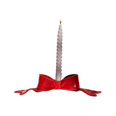 Knot Candle Holder - Red