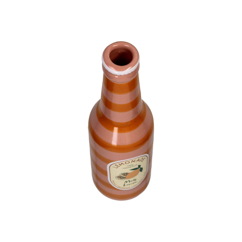 Earthenware Bottle Vase - Ø 6.5 x 24 cm