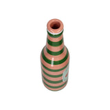 Vase Bouteille en faïence - Ø 6,5 x 24 cm | Fleux | 10