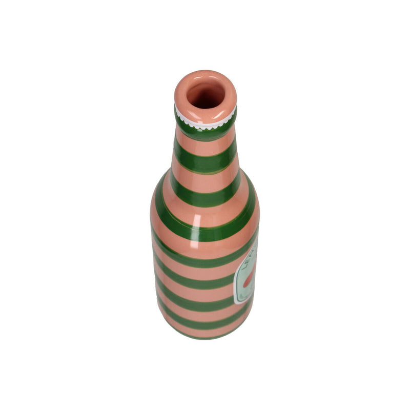Earthenware Bottle Vase - Ø 6.5 x 24 cm