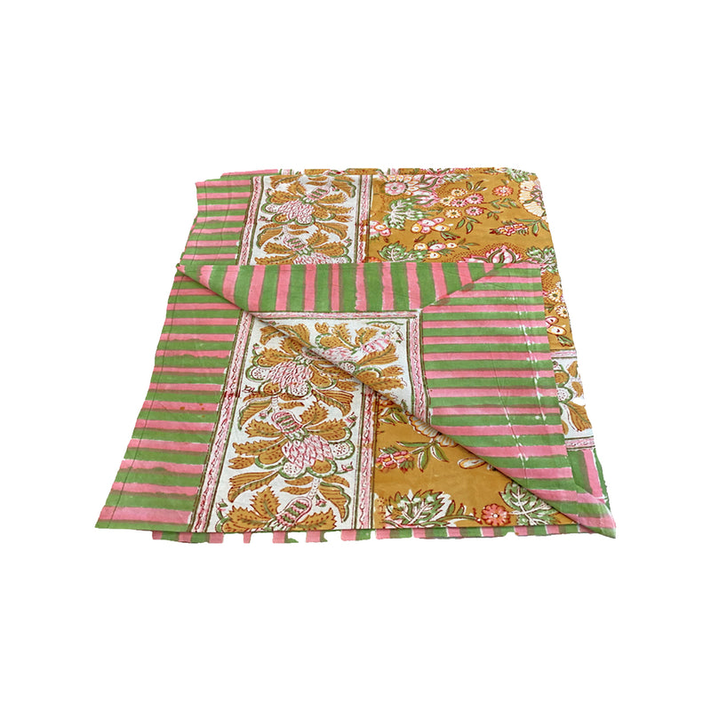 Plaid + Tote-bag Marigold
