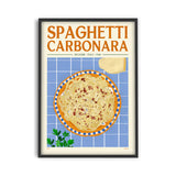 Affiche Spaghetti Carbonara - V2 | Fleux | 2