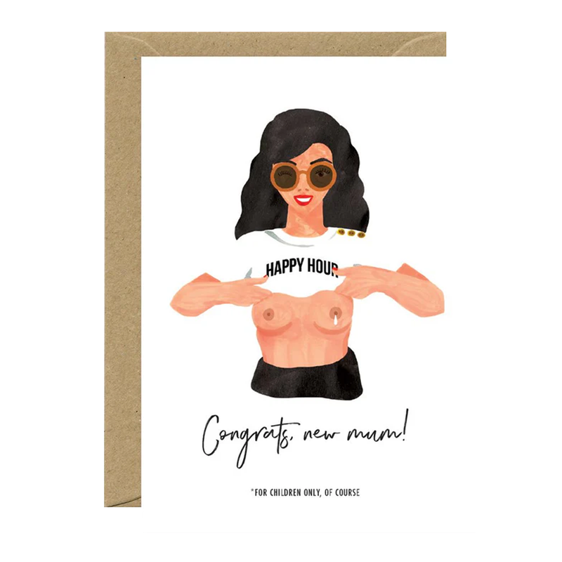 Congrats New Mum greeting card