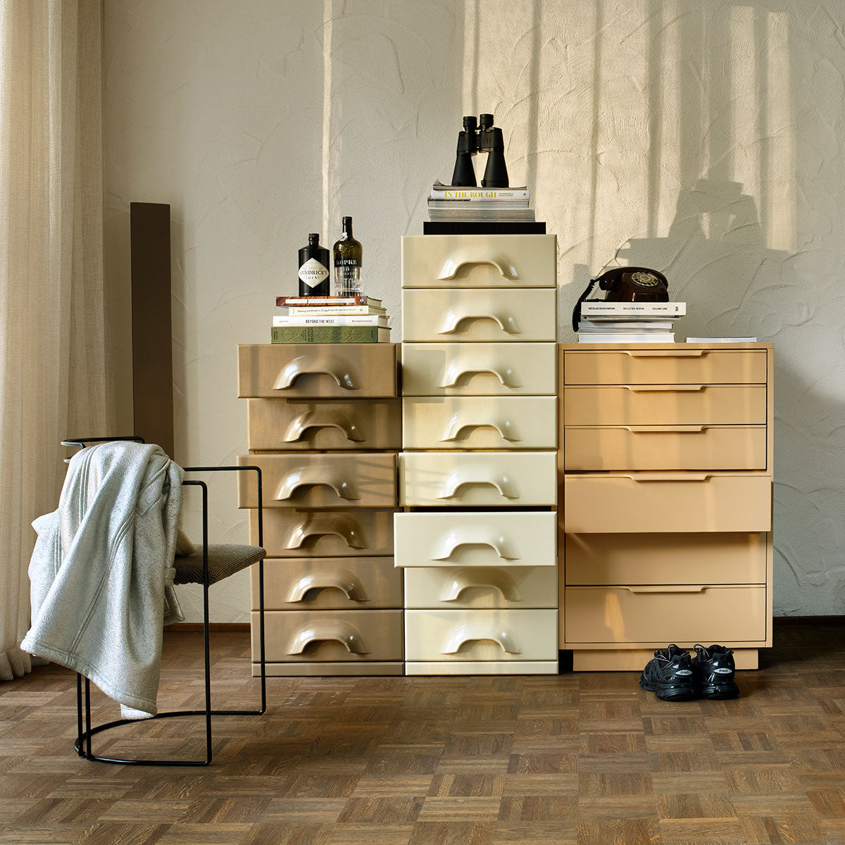 Commode 8 Tiroirs - Crème - HK Living | Fleux