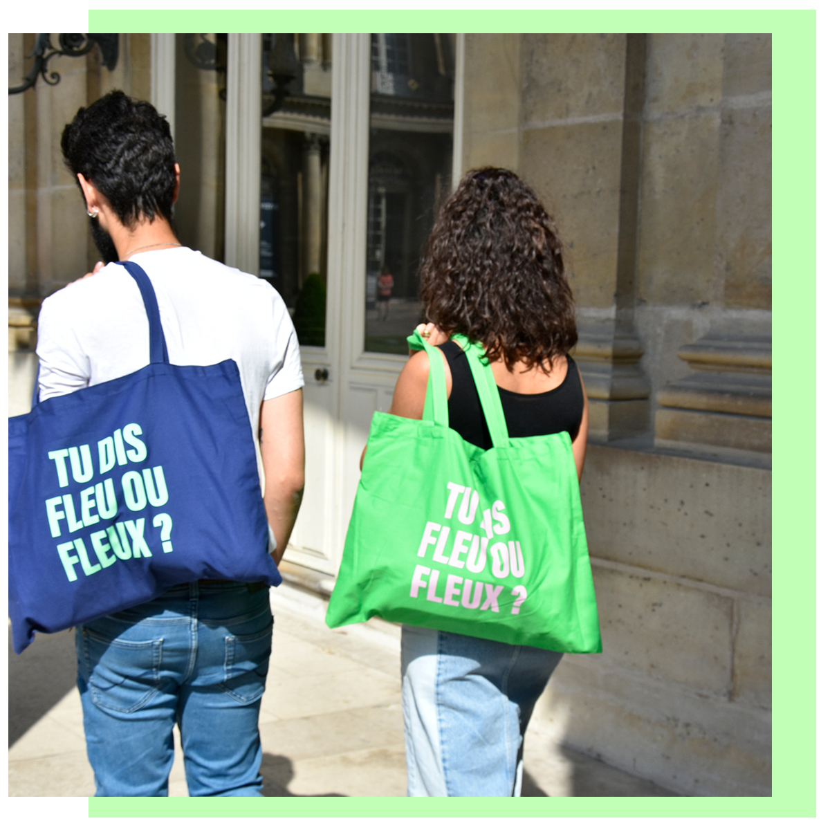 Fleux exclusivity : tote bags, the must-have accessory !