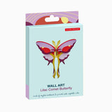 Small Butterflies Lilac Comet Wall Decoration | Fleux | 5