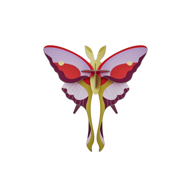 Small Butterflies Lilac Comet Wall Decoration