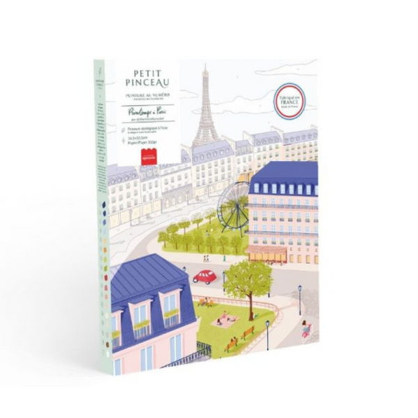 Kit Peinture au Numéro - Printemps à Paris