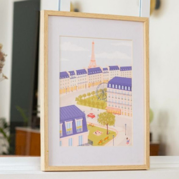 Kit Peinture au Numéro - Printemps à Paris