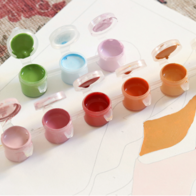 Kit Peinture au Numéro - Sahara