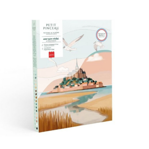 Kit Peinture au Numéro - Mont Saint-Michel