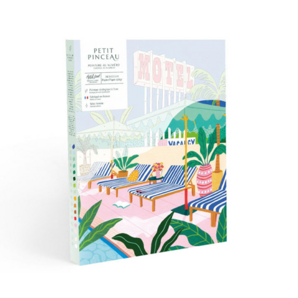 Kit Peinture au Numéro - The Motel Pool