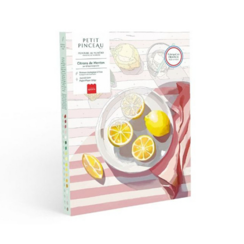 Kit Peinture au Numéro - Citrons de Menton
