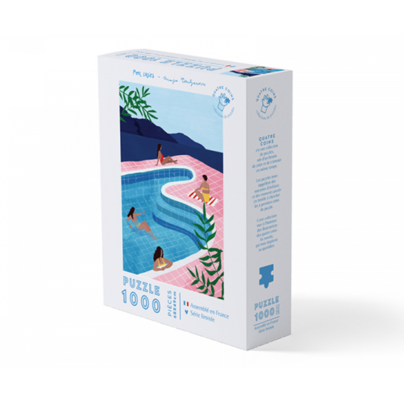 Puzzle Pool Ladies - 1000 pièces