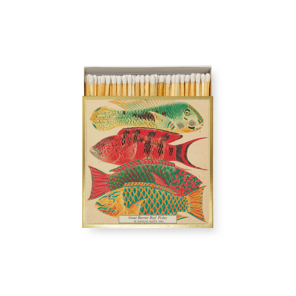 Boîte d'allumettes Poissons