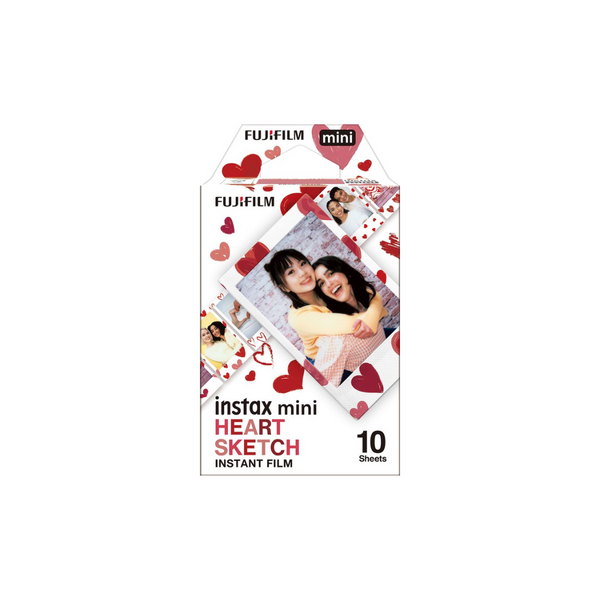 Papier photo Instax Mini Coeurs