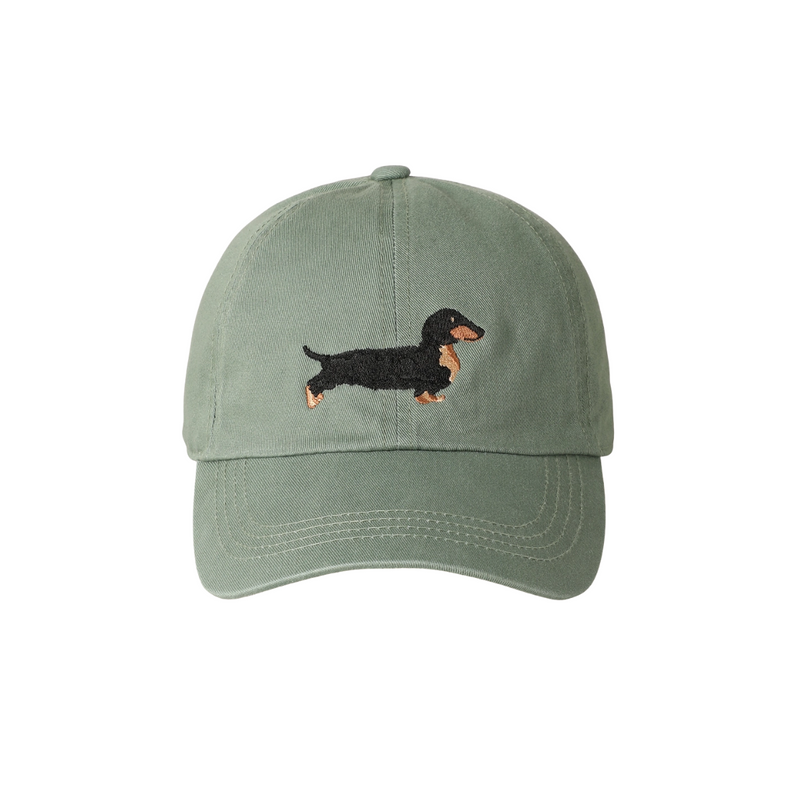 Dachshund Embroidery Cap