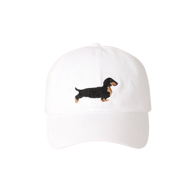 Dachshund Embroidery Cap