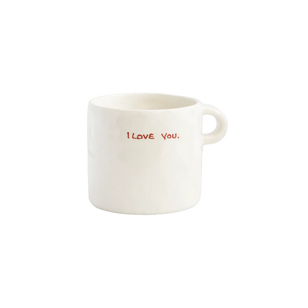 Mug I Love You - ø 9 cm