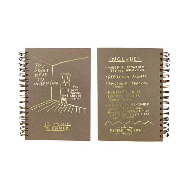 Planner 12 mois - You don't have to understand