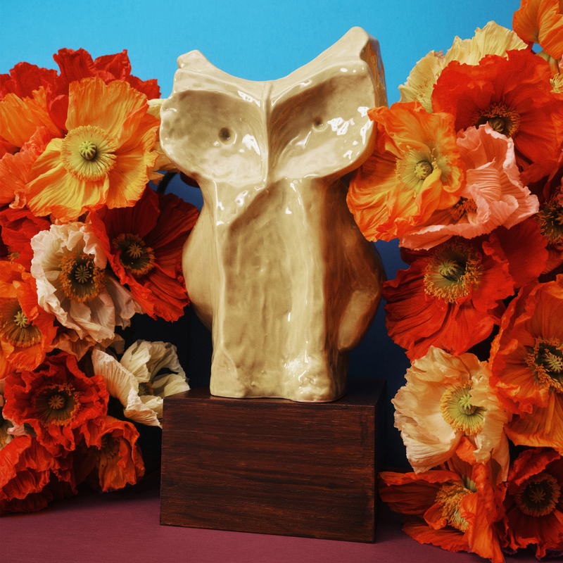 Vase Hibou After Midnight - L