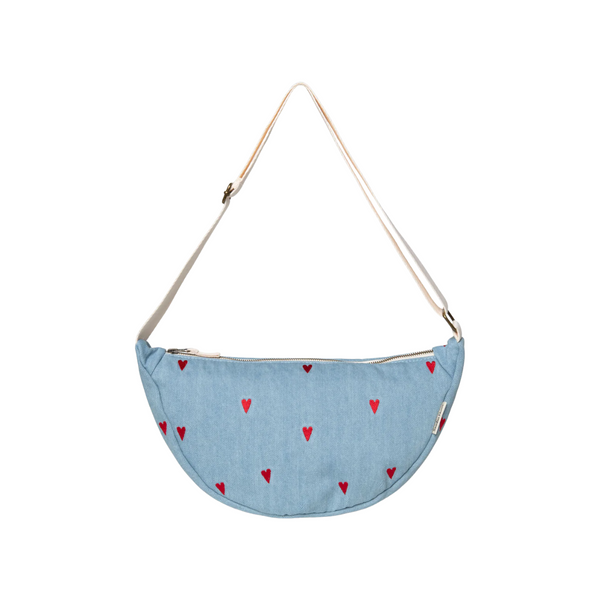 Sac banane Denim Hearts - Adulte