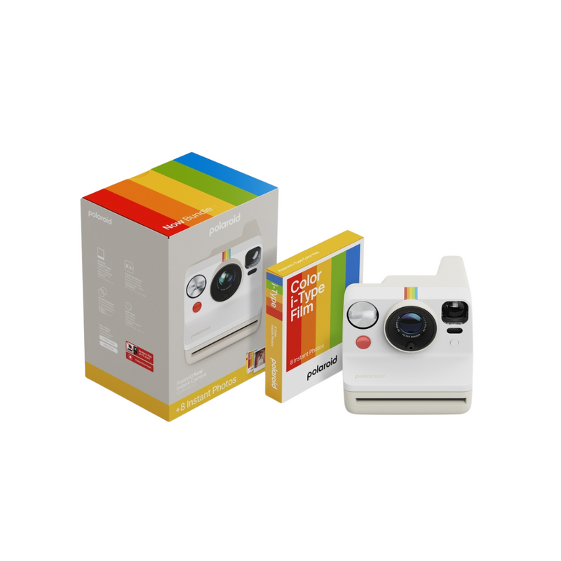 Now Gen 3 blanc + Pack de film couleur (8 photos)