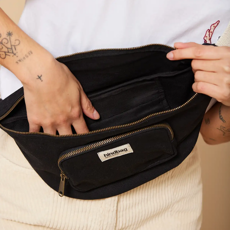 Sac Banane Sofia XL Noir Hindbag Fleux