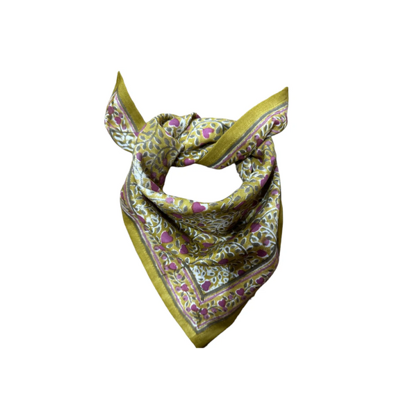 Foulard Love Bronze - 50 cm