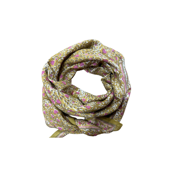 Foulard Love Bronze - 100 cm