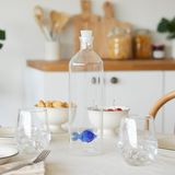 Atlantis Blue Fish Borosilicate Glass Bottle - 1.2 L | Fleux | 6