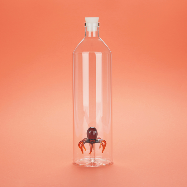 Bouteille Atlantis Octopus en verre borosilicate - 1,2 L