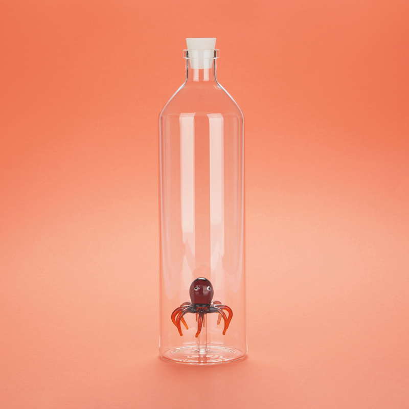 Bouteille Atlantis Octopus en verre borosilicate - 1,2 L